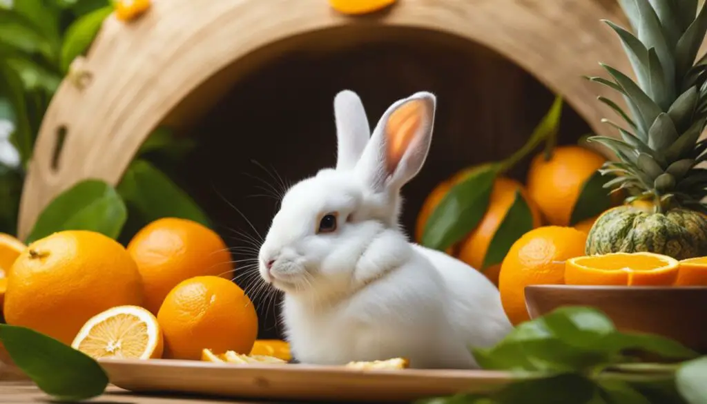 ways to serve orange peel for rabbits