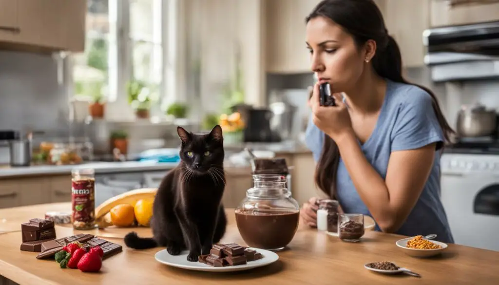 what to do if your cat eats chocolate