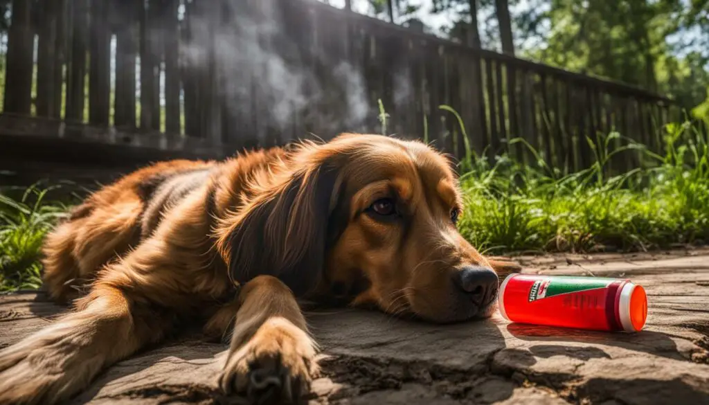 why is bug spray with deet dangerous for dogs