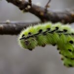 winter moth caterpillar